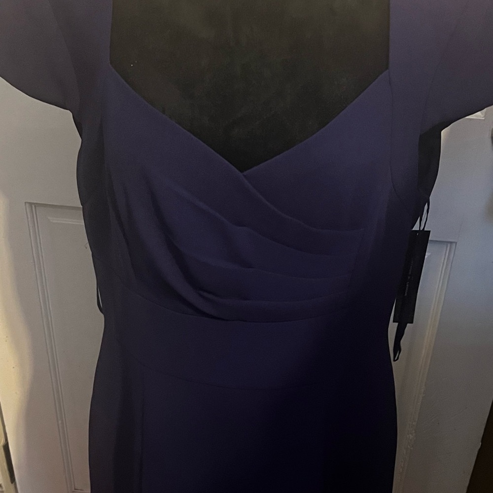 Eggplant dress